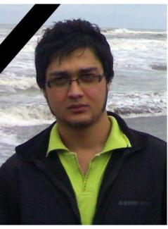 علی خدابخش، دانشجوی دانشگاه صنعتی شریف، که در سانحه هواپیما کشته شد
